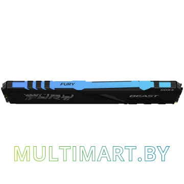 Оперативная память Kingston Fury Beast RGB 16GB DDR4 PC4-24000 (KF430C15BB1A/16) картинка 2